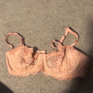 pink bralette